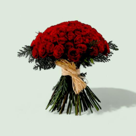 Купол с алой розой