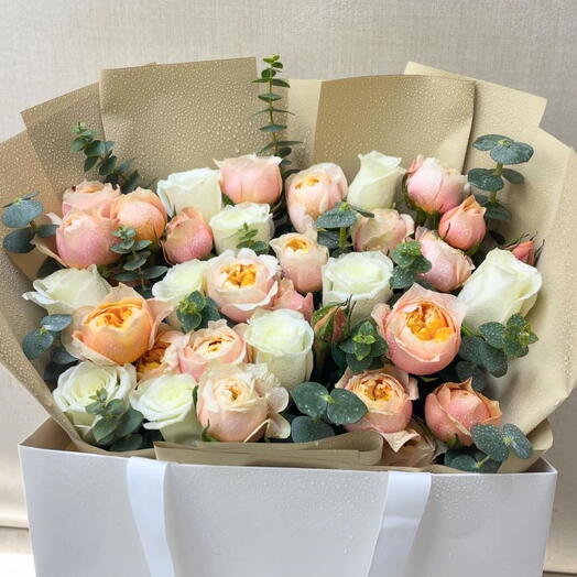 Premium Juliet Roses bouquet