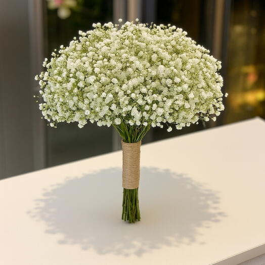 Wedding bouquet white