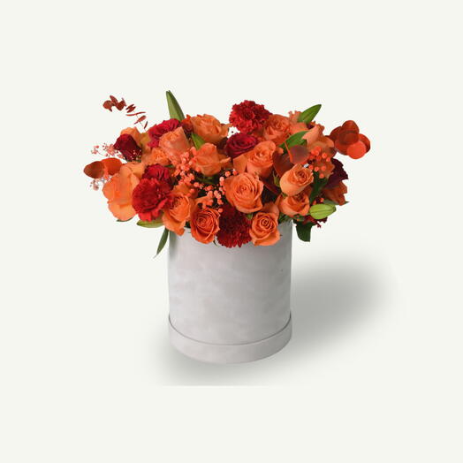 Огненно-оранжевый