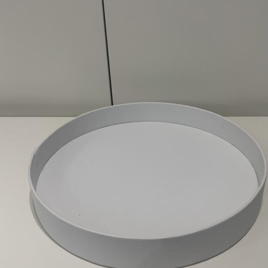 Круглый декоративный поднос