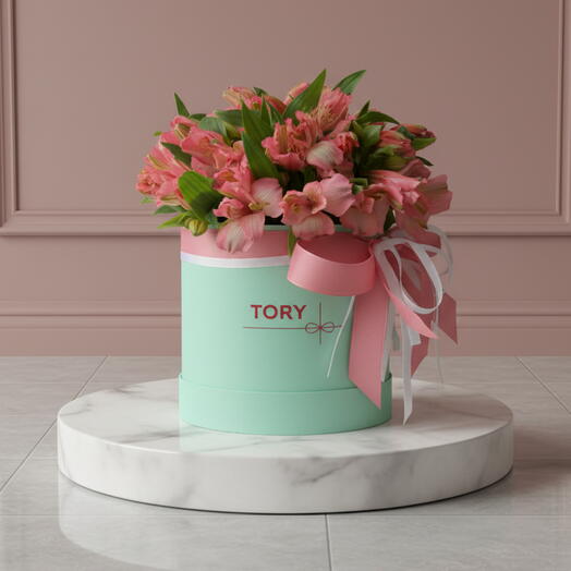 ألستروميريا في العلبة "أنغام الفالس"