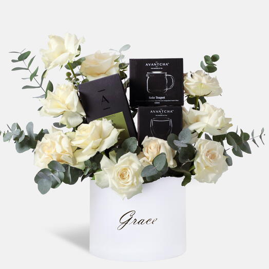 Подарочный набор Avantcha (чайник,чай,стакан)