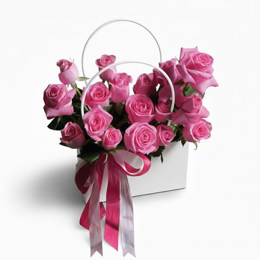 Pink Roses Bag Women s special Edition