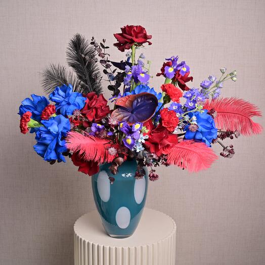 Royal Fusion Bloom Vase  7221