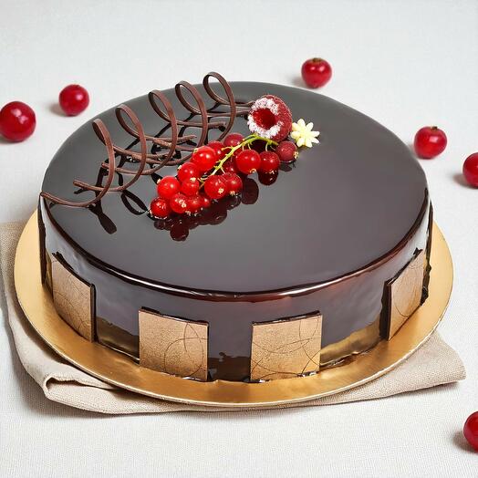 500 g Gâteau truffé au chocolat sans œufs