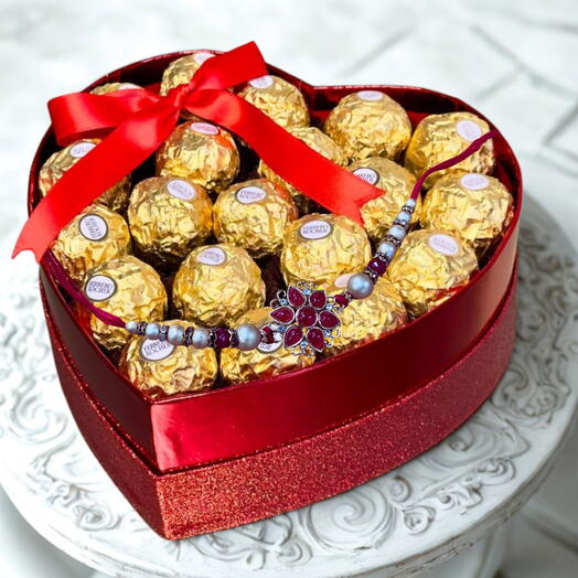 Золотое сердце – 16 конфет Ferrero Rocher