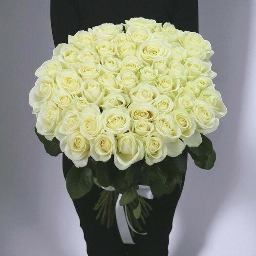 White love 51 roses