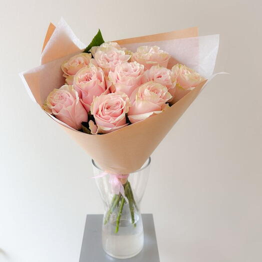 Классический розовый румянец