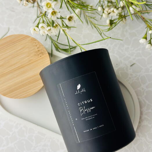 Кокосово-соевая свеча с цитрусовым ароматом