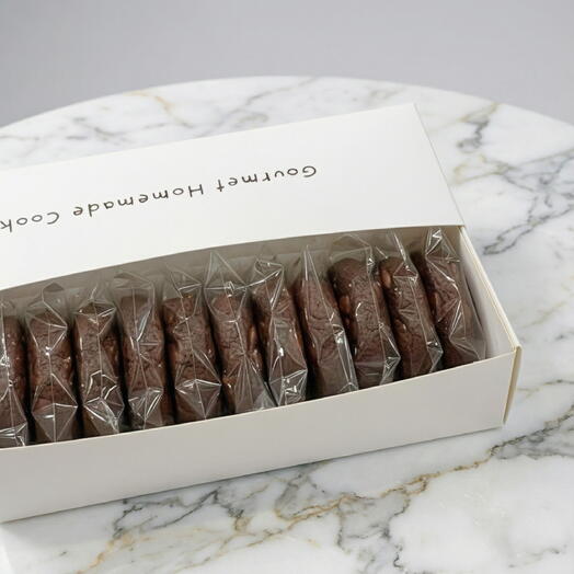 Печенье с арахисовым маслом и шоколадом