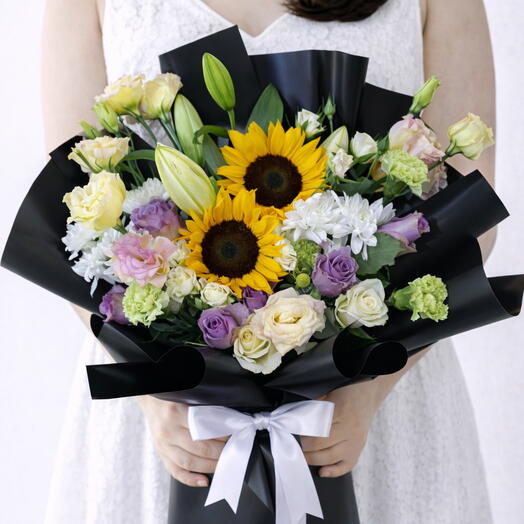 Букет Солнечный Нуар