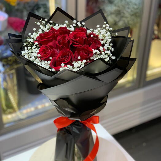 Red Rose Bouquet Valentine Day Special