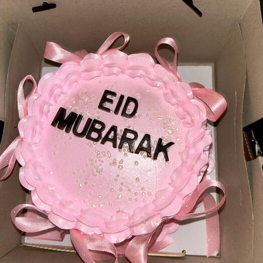Beautiful Eid Mubarak Cake