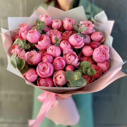 Baby peony roses (19 pcs)