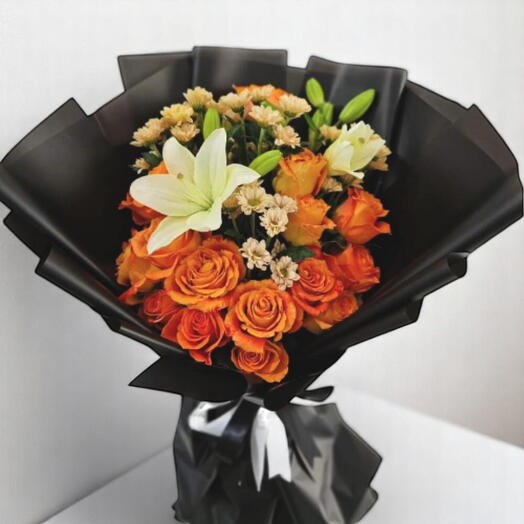 Black mix bouquet