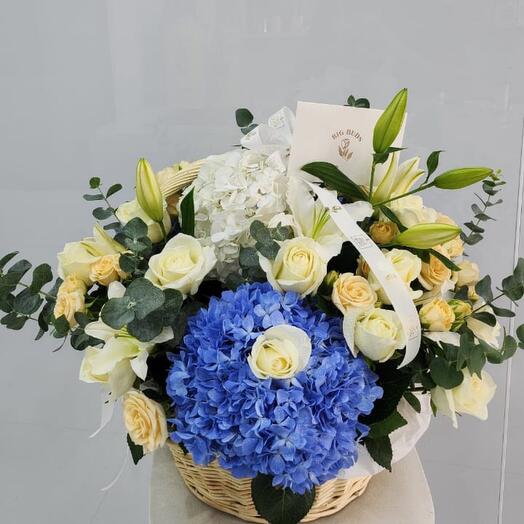 Clouds Of Grace Basket