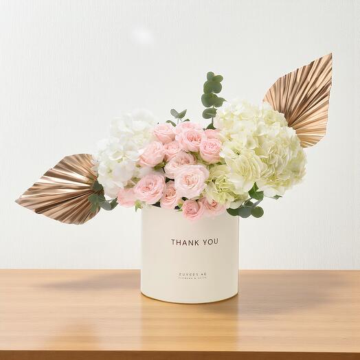 Golden Grace Thank You Bloom Box