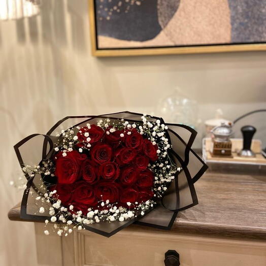 20 Red Roses Luxury Bouquet
