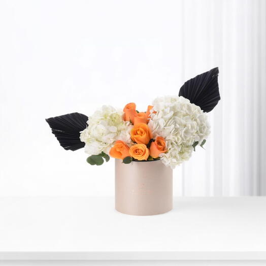 Золотой жемчужный цветочный песочный бокс