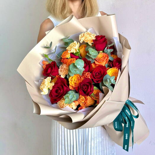 Sunset Rose Carnation Luxe