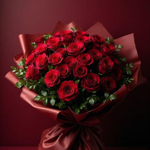 Little darling:20 stem red rose