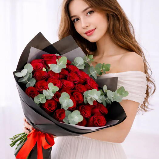 Ramo Exclusivo Romance Rojo