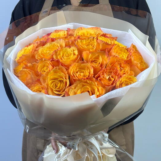 Golden Hour Orange Glow