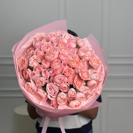 WOW Букет  - Нежно-розовый Пион Кутюр