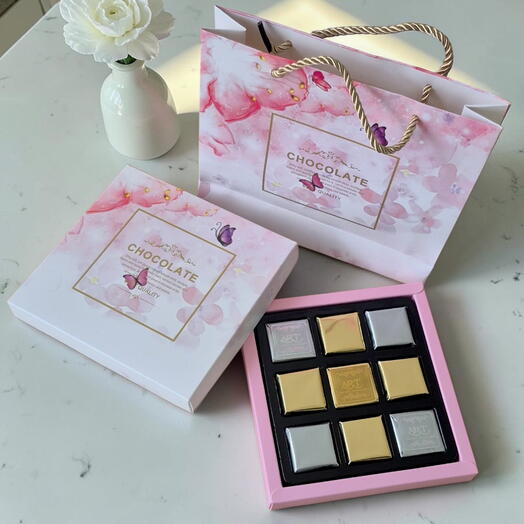 Art Belgian Chocolate Gift Box 9pcs