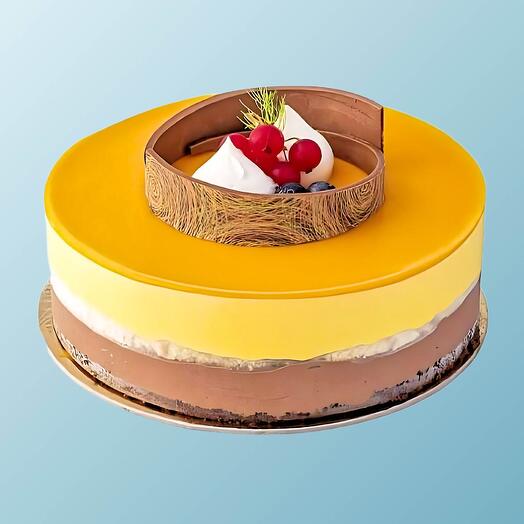 Манговый торт