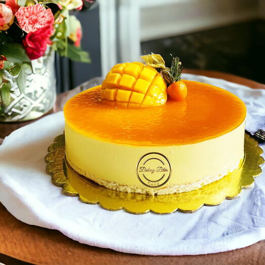 Mango cheese cake (NO BAKE)