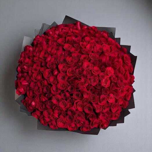 Букет Алая Страсть