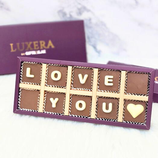 10 шт. шоколад «Love You» от LUXERA