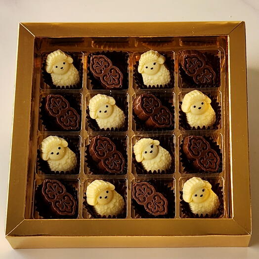 علبة شوكولاتة مشكلة لعيد الأضحى