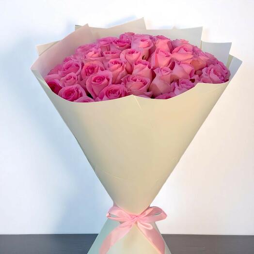 45 Pink Rose Bouquet
