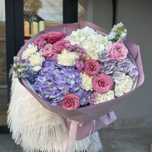 Букет «Лавандовый шёпот»