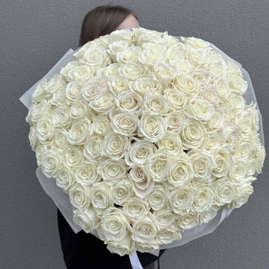 201 Elegant White Luxury Bouquet