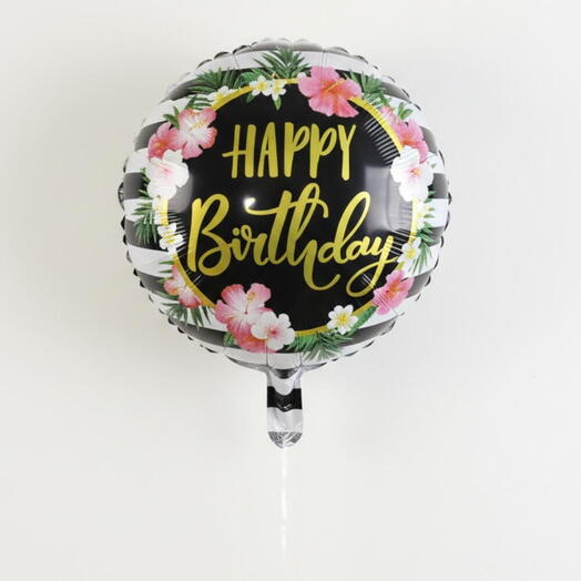 Happy Birthday Foil Balloon | Classic Celebration Decor – Perfect Gift Add-On Dubai