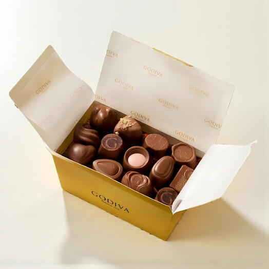 Godiva Belgian Chocolate Gift Box | 500g Assorted Chocolates | Dubai Flowers   Gifts