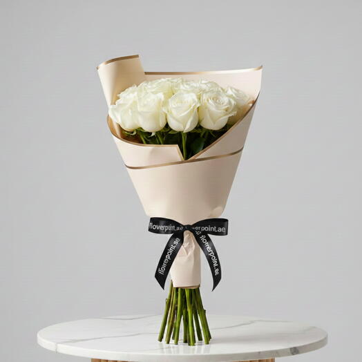 Pureza Atemporal (9 rosas)