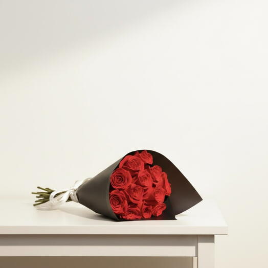 12 Red Roses Bouquet