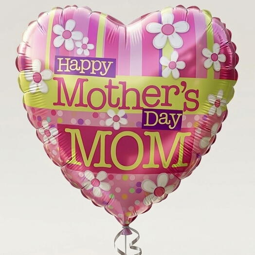 Happy Mother s Day Mom Foil Balloon | Helium Celebration Surprise