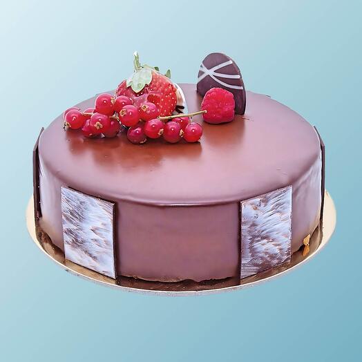 Торт с шоколадными трюфелями