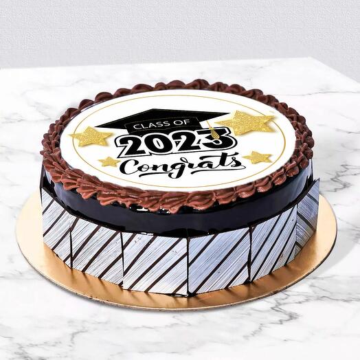 Gâteau Félicitations Diplômé