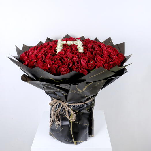 Red passion bouquet