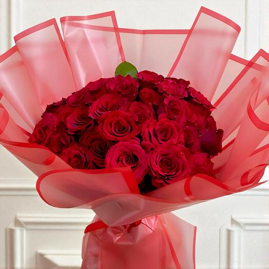 Пылающий красный