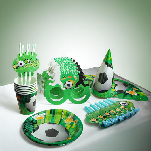 Набор украшений для вечеринки С Днем Рождения на футбольную тему 7261
