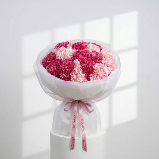Pink carnation bouquet