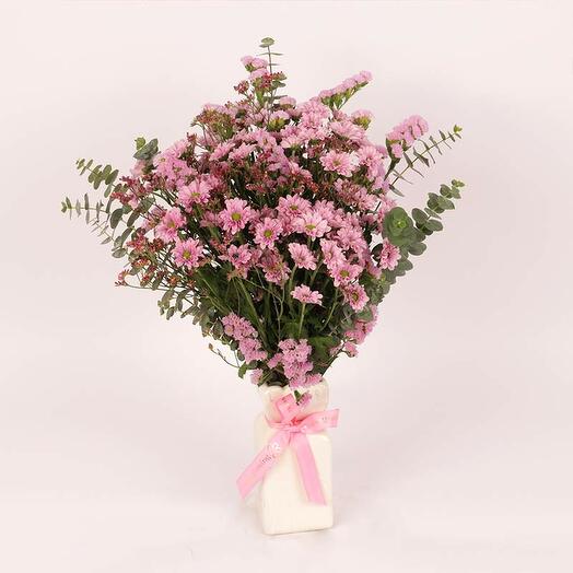 Santini Flowers in Vase